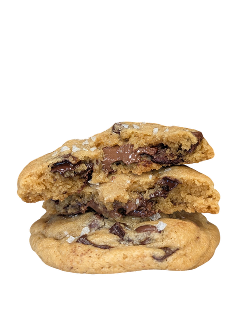 A freshly baked cookie